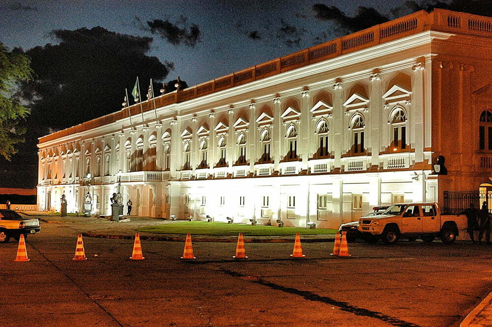 Reminiscências de uma tarde domingueira, imagem do palácio de são luis